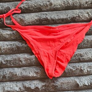 Vibrant Coral Bikini Bottom